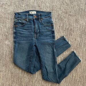 Madewell Women's Raw Hem Skinny Jeans
